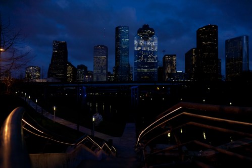 Downtown_Houston_Texas_night_cityscape_gleaming_rails